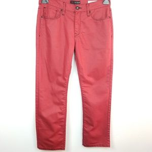Red Guess Slim Straight Del Mar Fit Jeans 32x30